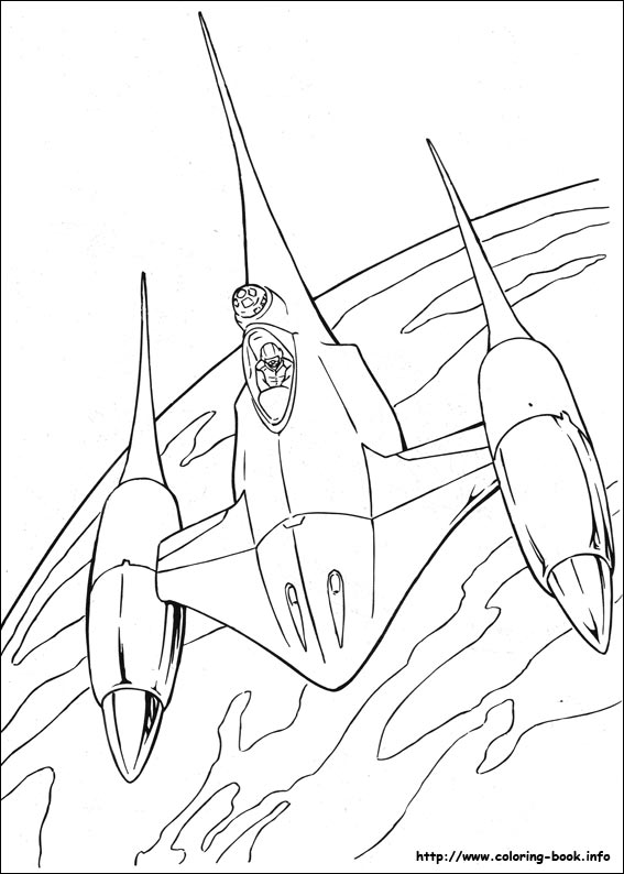 Star Wars coloring picture